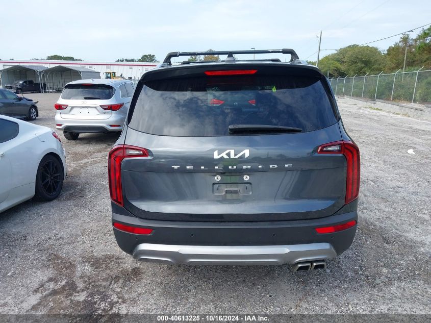 2022 Kia Telluride S VIN: 5XYP64HC5NG210744 Lot: 40613225