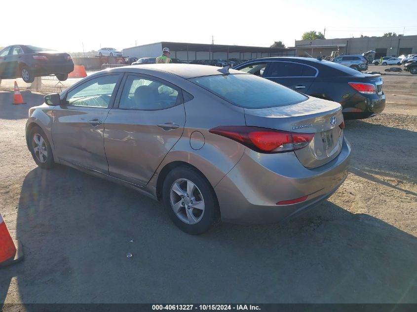 2014 Hyundai Elantra Se VIN: 5NPDH4AE2EH526815 Lot: 40613227