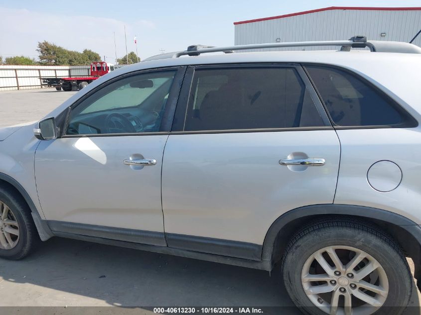 2015 Kia Sorento Lx VIN: 5XYKT4A60FG611286 Lot: 40613230