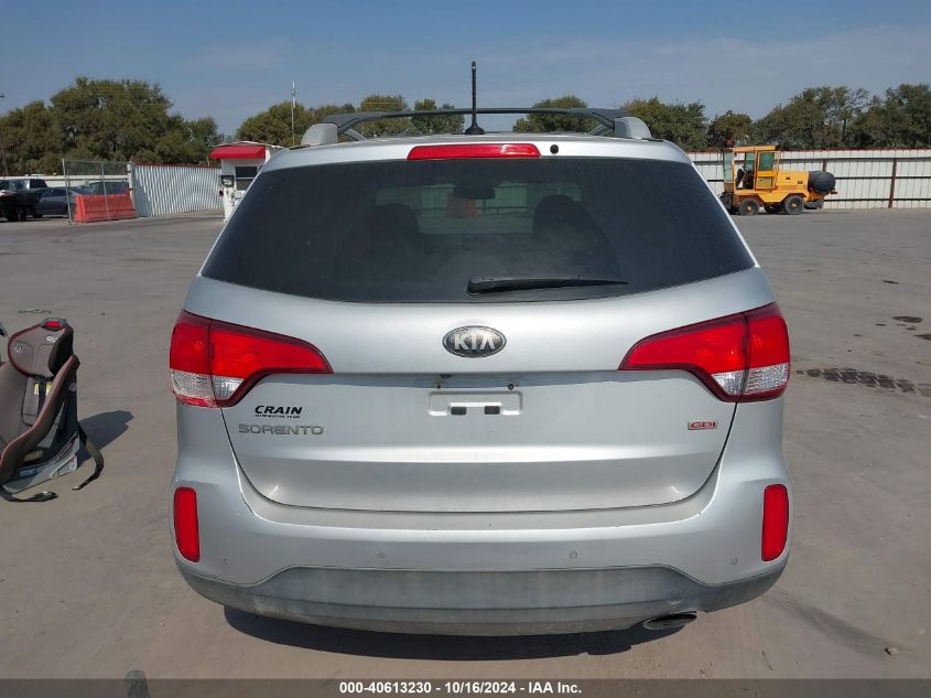 2015 Kia Sorento Lx VIN: 5XYKT4A60FG611286 Lot: 40613230