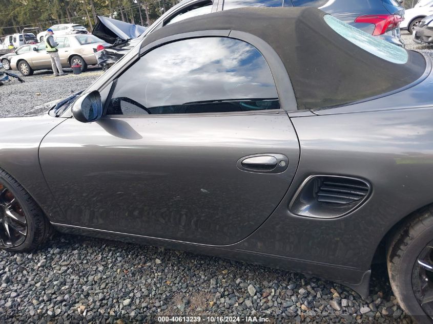 2001 Porsche Boxster S VIN: WP0CB29881U661541 Lot: 40613239