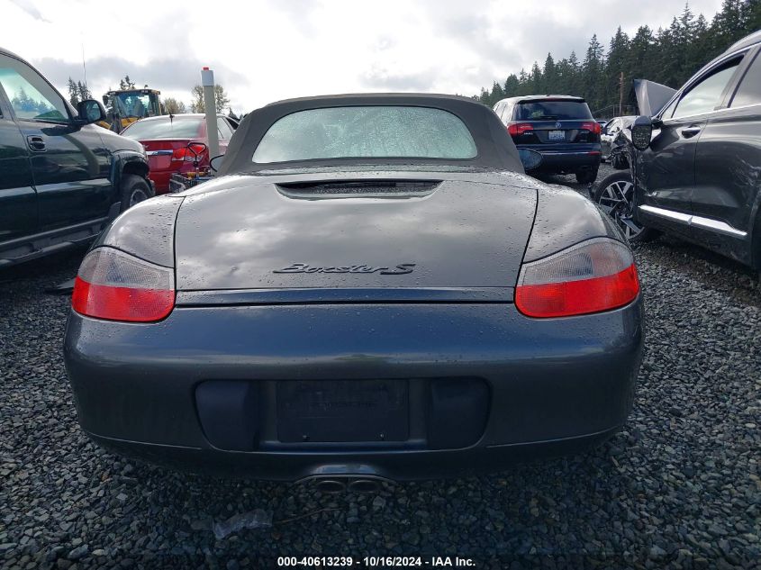 2001 Porsche Boxster S VIN: WP0CB29881U661541 Lot: 40613239