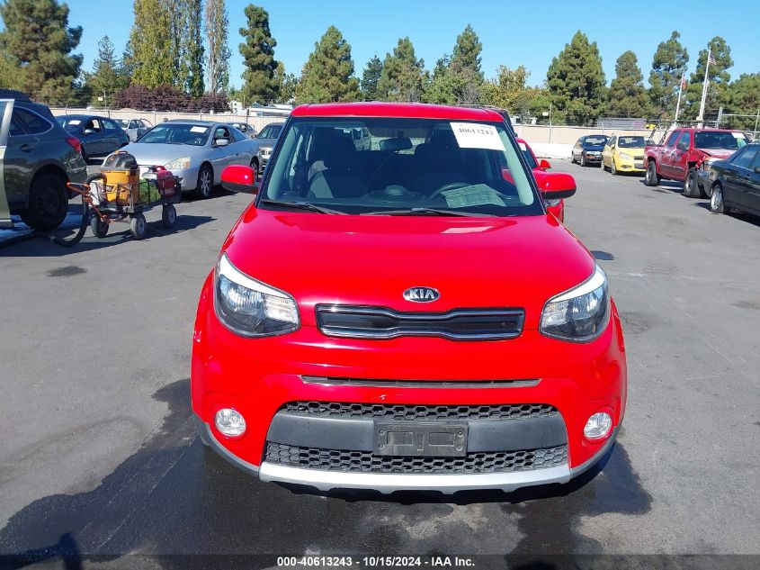 2018 Kia Soul + VIN: KNDJP3A56J7594940 Lot: 40613243