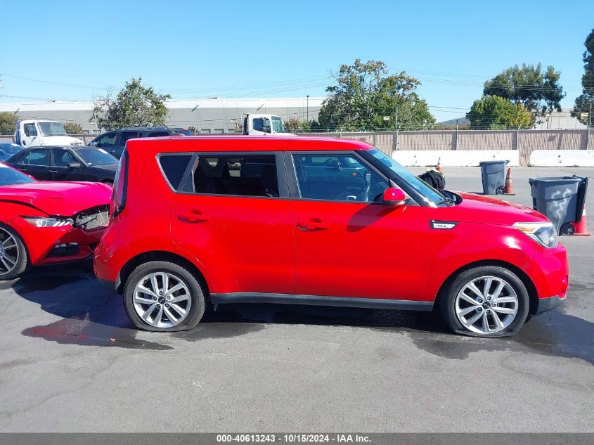 2018 Kia Soul + VIN: KNDJP3A56J7594940 Lot: 40613243