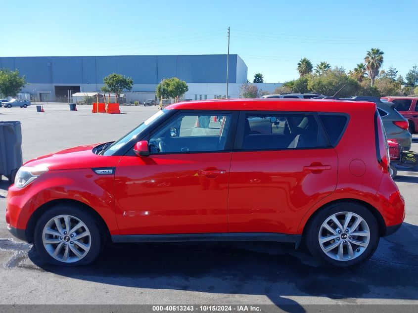 2018 Kia Soul + VIN: KNDJP3A56J7594940 Lot: 40613243