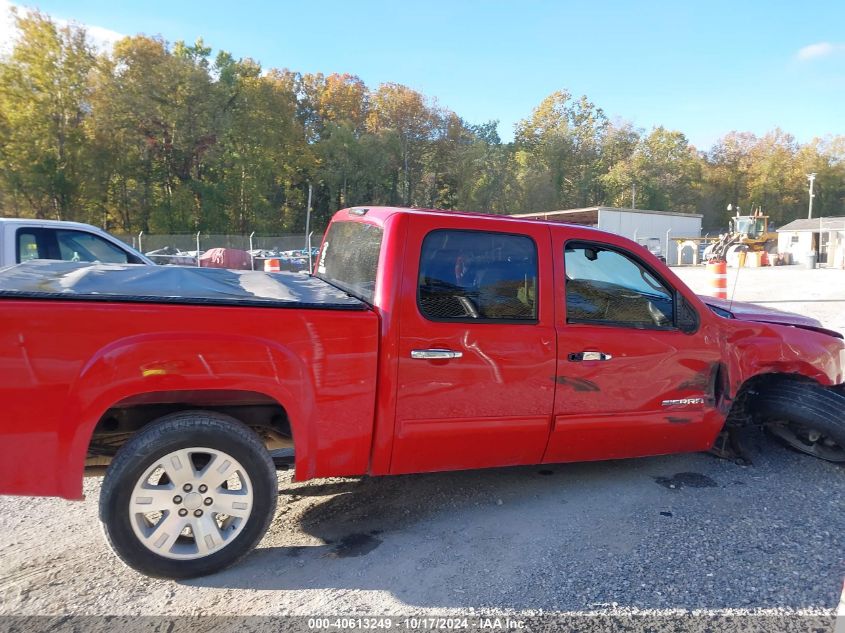 2007 GMC Sierra 1500 Sle2 VIN: 2GTEK13MX71709800 Lot: 40613249