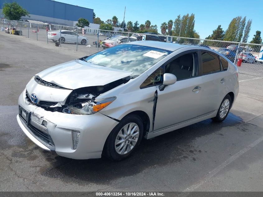 2012 Toyota Prius Plug-In VIN: JTDKN3DPXC3022464 Lot: 40613254