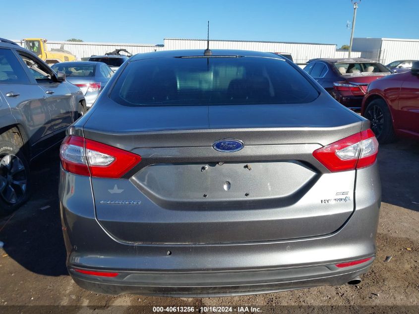 VIN 3FA6P0LU1ER122092 2014 Ford Fusion, Hybrid SE no.16