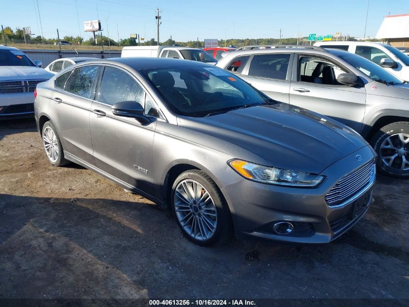 VIN 3FA6P0LU1ER122092 2014 Ford Fusion, Hybrid SE no.1