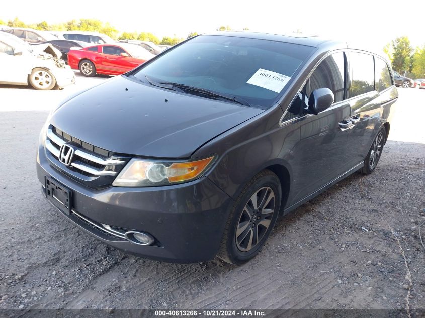 VIN 5FNRL5H91EB111647 2014 HONDA ODYSSEY no.2