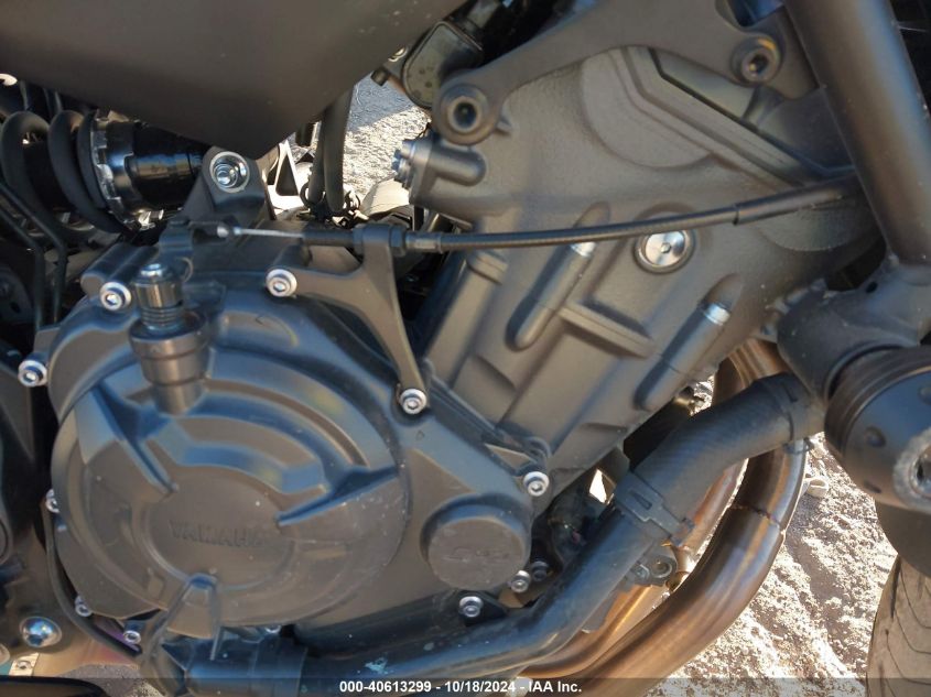 2021 Yamaha Mt07 VIN: JYARM32E2MA001443 Lot: 40613299