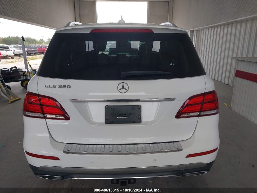 2017 Mercedes-Benz Gle 350 VIN: 4JGDA5JBXHA976977 Lot: 40613315