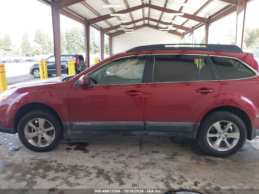 2013 Subaru Outback 2.5I Limited VIN: 4S4BRBKC7D3317131 Lot: 40613354