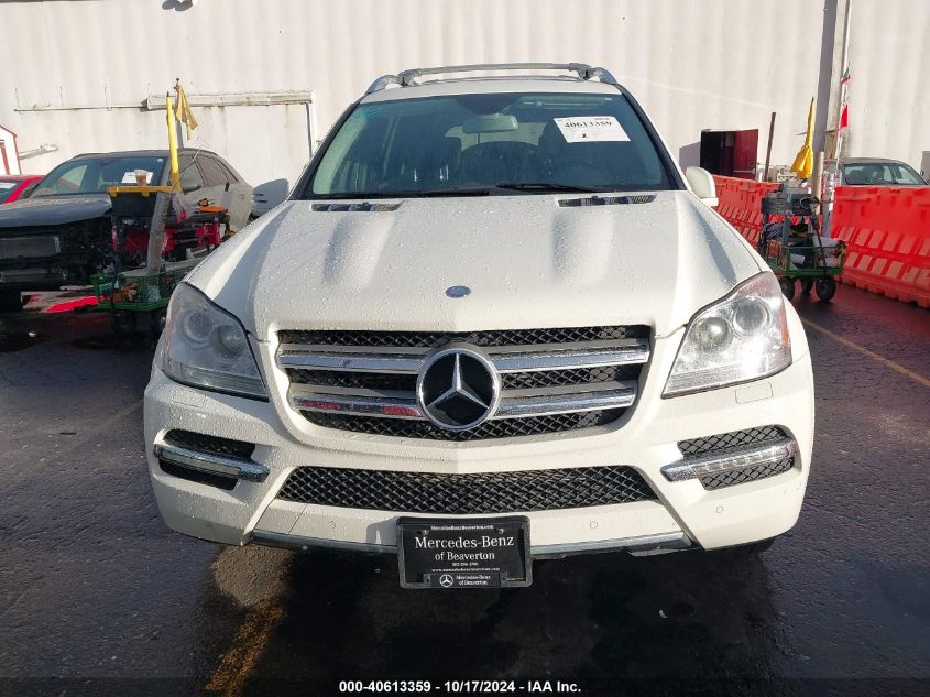 2012 Mercedes-Benz Gl 350 Bluetec 4Matic VIN: 4JGBF2FE2CA770510 Lot: 40613359