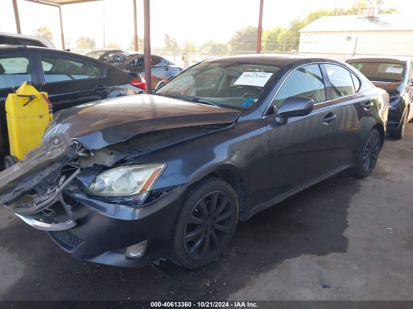 2007 Lexus Is 250 VIN: JTHCK262672011304 Lot: 40613360