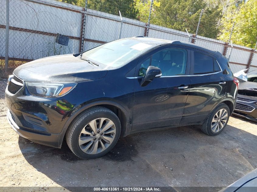 2019 Buick Encore Fwd Preferred VIN: KL4CJASB5KB909948 Lot: 40613361