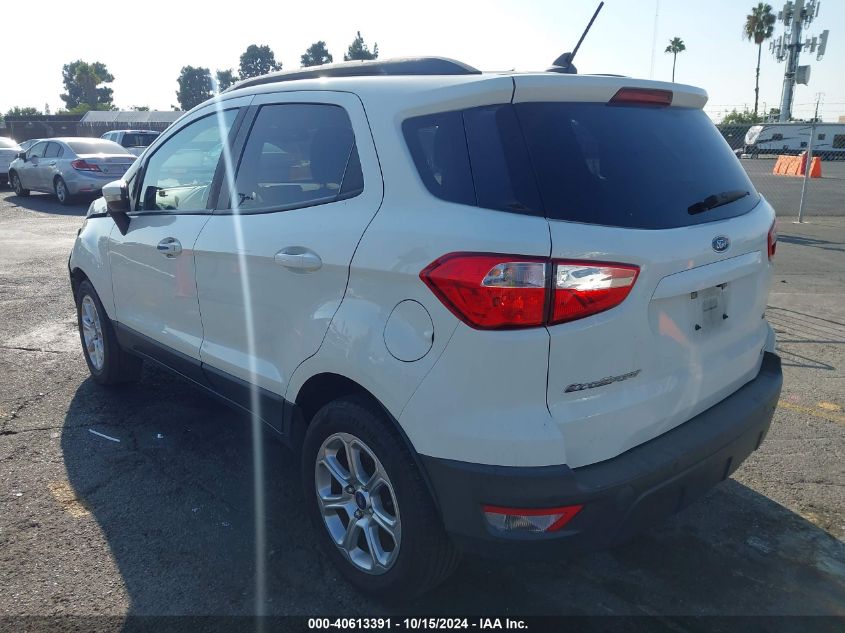 2019 Ford Ecosport Se VIN: MAJ3S2GE8KC290256 Lot: 40613391