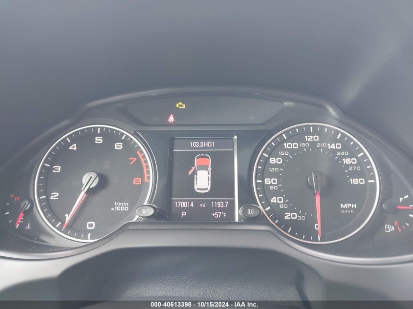 2012 Audi Q5 2.0T Premium VIN: WA1LFAFP3CA051474 Lot: 40613398