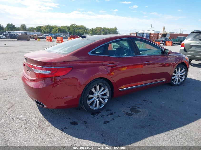 2012 Hyundai Azera VIN: KMHFH4JG2CA173924 Lot: 40613402