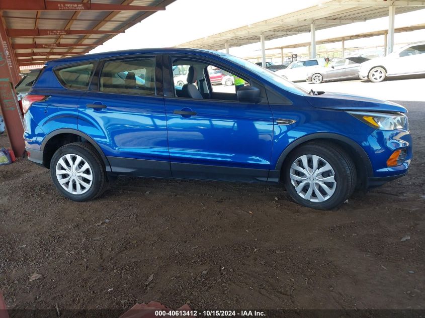 2018 Ford Escape S VIN: 1FMCU0F77JUA31693 Lot: 40613412