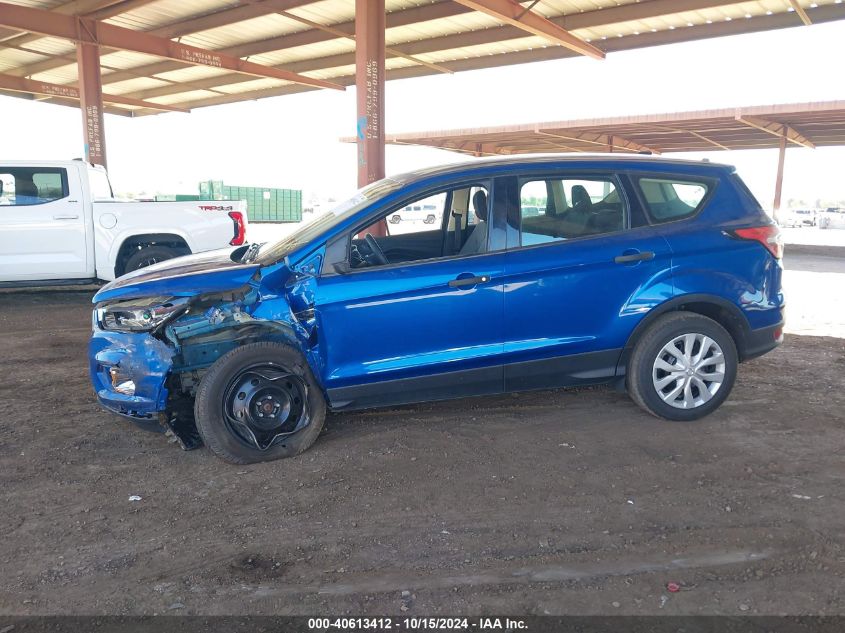 2018 Ford Escape S VIN: 1FMCU0F77JUA31693 Lot: 40613412