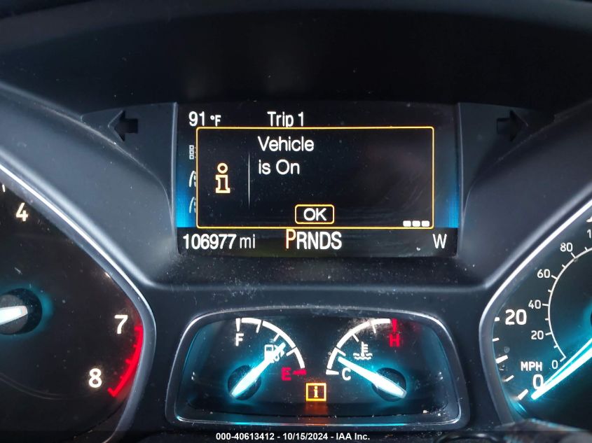 2018 Ford Escape S VIN: 1FMCU0F77JUA31693 Lot: 40613412