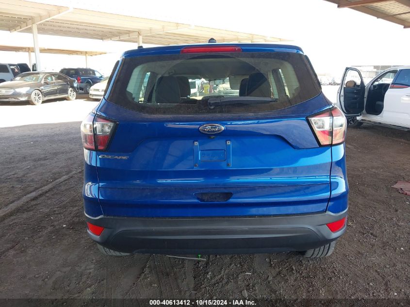 2018 Ford Escape S VIN: 1FMCU0F77JUA31693 Lot: 40613412