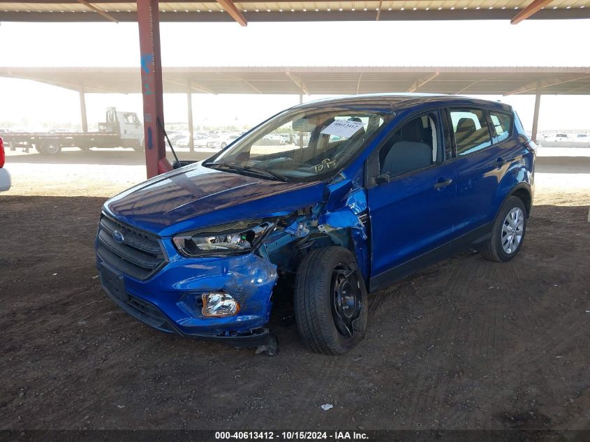 2018 Ford Escape S VIN: 1FMCU0F77JUA31693 Lot: 40613412