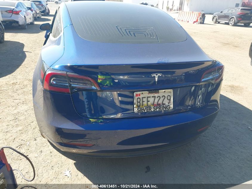 2020 Tesla Model 3 VIN: 5YJ3E1EAXLF614159 Lot: 40613451