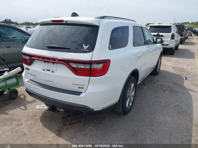 2014 Dodge Durango Limited VIN: 1C4RDHDG3EC449700 Lot: 40613456