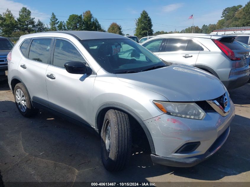 2016 Nissan Rogue S VIN: KNMAT2MV3GP611798 Lot: 40613467