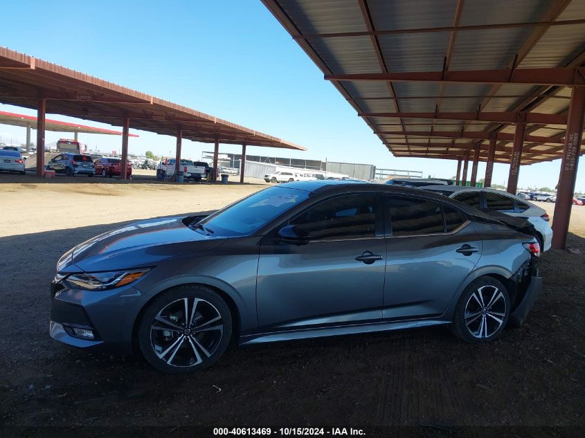 2022 Nissan Sentra Sr Xtronic Cvt VIN: 3N1AB8DV7NY284276 Lot: 40613469