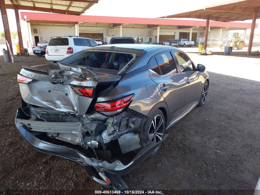 2022 Nissan Sentra Sr Xtronic Cvt VIN: 3N1AB8DV7NY284276 Lot: 40613469