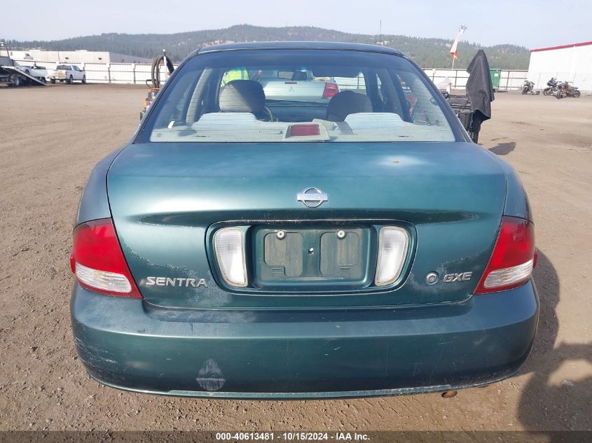 2001 Nissan Sentra Gxe VIN: 3N1CB51D41L431146 Lot: 40613481