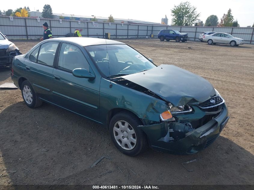 2001 Nissan Sentra Gxe VIN: 3N1CB51D41L431146 Lot: 40613481