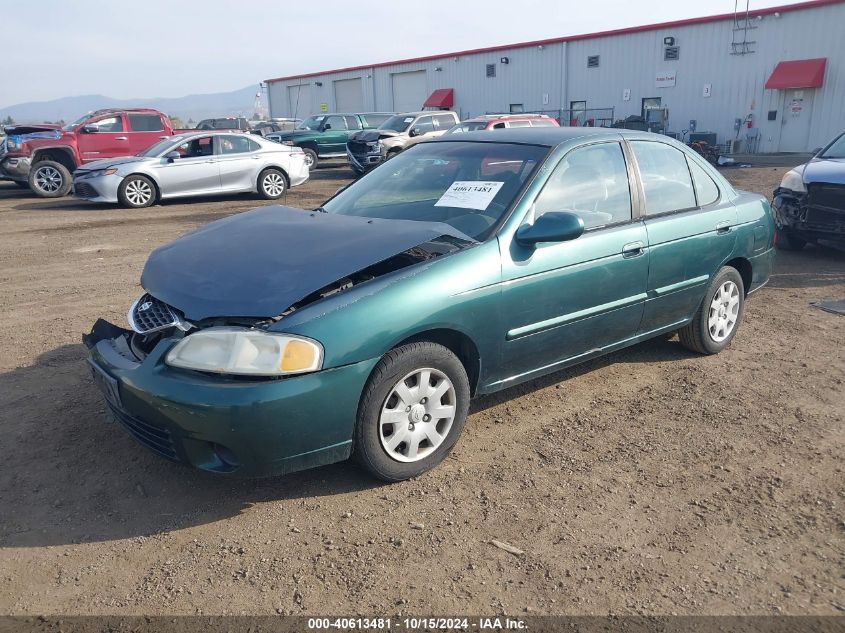 2001 Nissan Sentra Gxe VIN: 3N1CB51D41L431146 Lot: 40613481