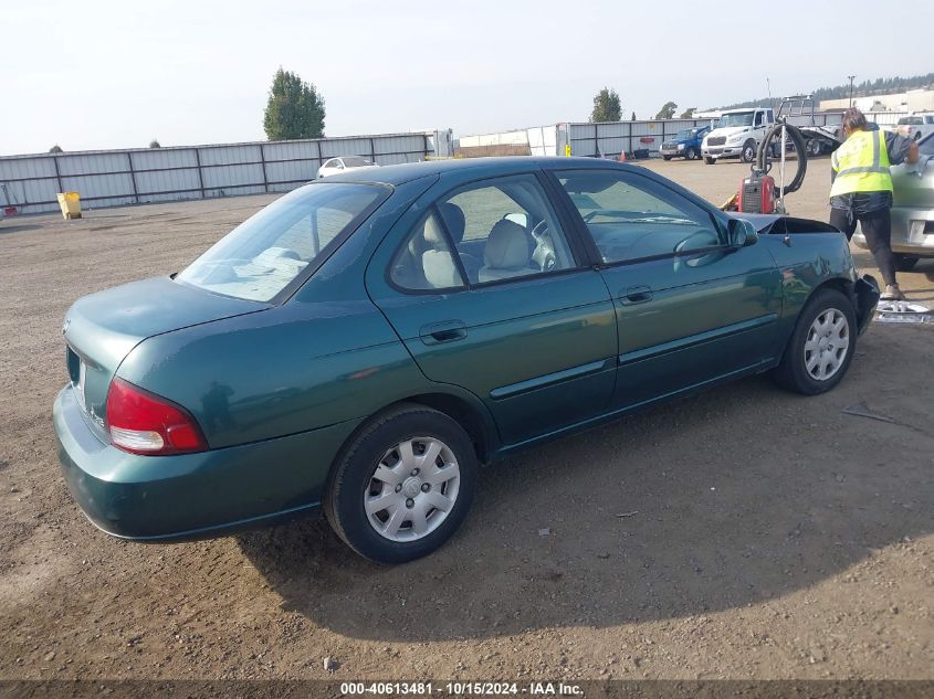 2001 Nissan Sentra Gxe VIN: 3N1CB51D41L431146 Lot: 40613481