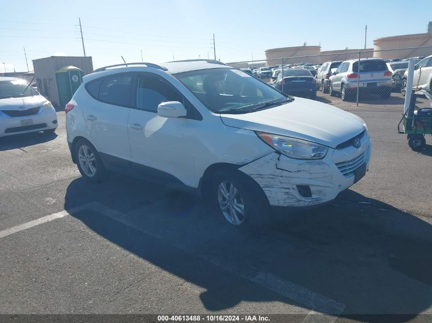 2013 Hyundai Tucson Gls VIN: KM8JU3AC2DU658450 Lot: 40613488