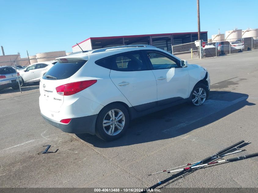 2013 Hyundai Tucson Gls VIN: KM8JU3AC2DU658450 Lot: 40613488