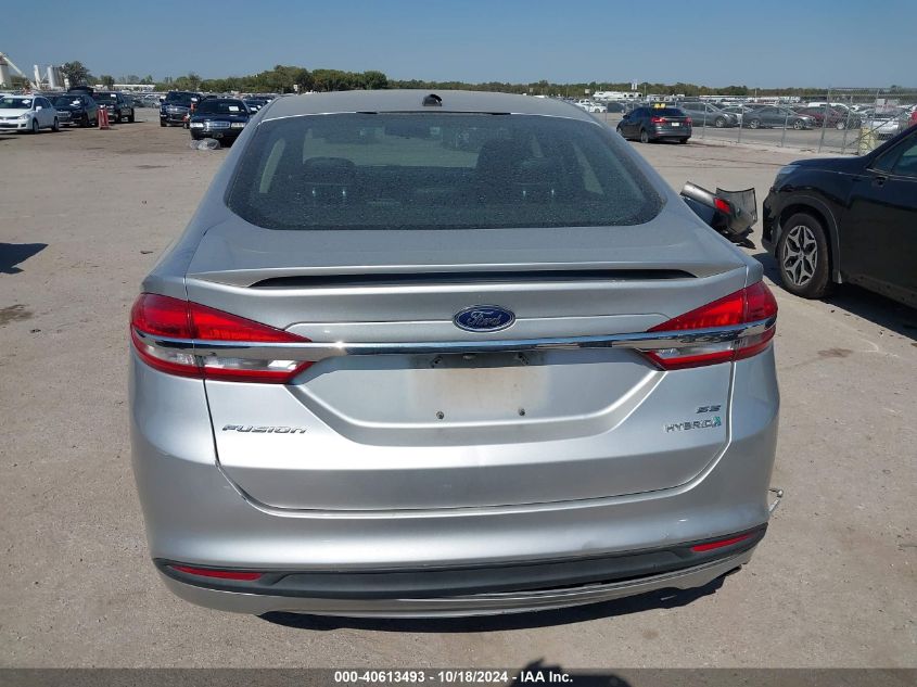 VIN 3FA6P0LU6JR207309 2018 Ford Fusion, Hybrid SE no.16