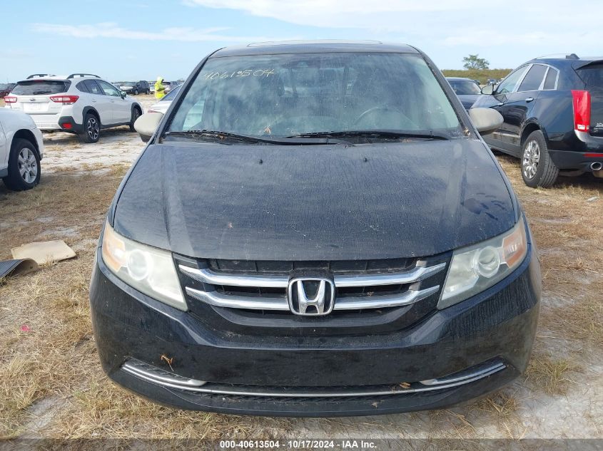 2014 Honda Odyssey Exl VIN: 5FNRL5H62EB014950 Lot: 40613504