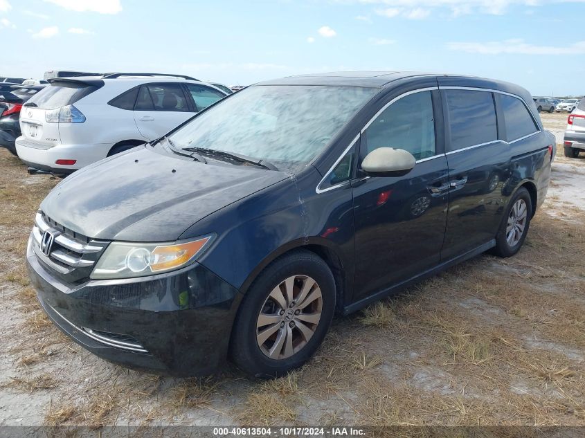 2014 Honda Odyssey Exl VIN: 5FNRL5H62EB014950 Lot: 40613504