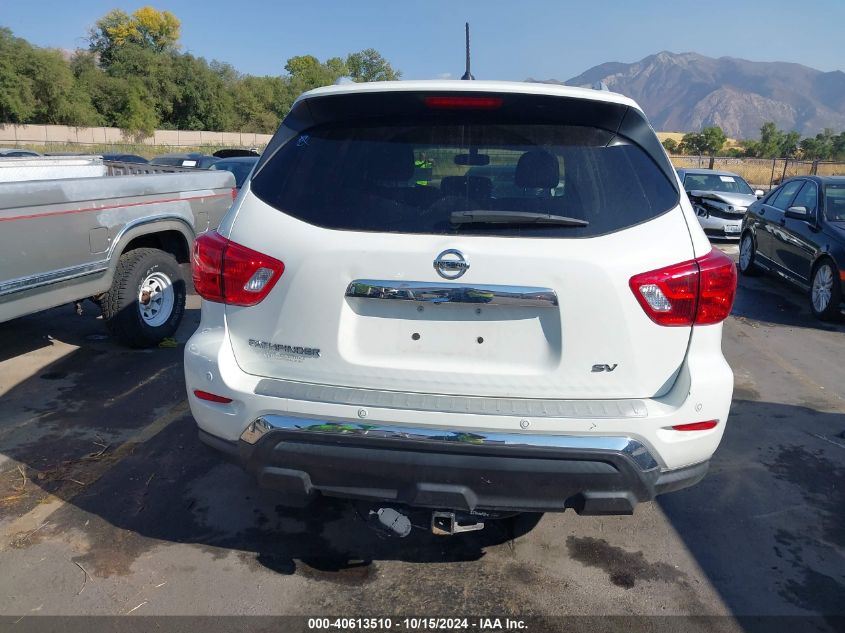 2017 Nissan Pathfinder Sv VIN: 5N1DR2MN6HC694272 Lot: 40613510