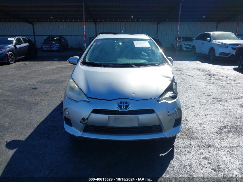 2012 Toyota Prius C One VIN: JTDKDTB38C1519253 Lot: 40613529