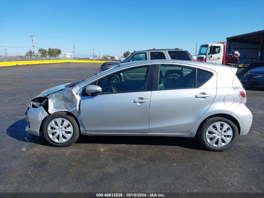 2012 Toyota Prius C One VIN: JTDKDTB38C1519253 Lot: 40613529