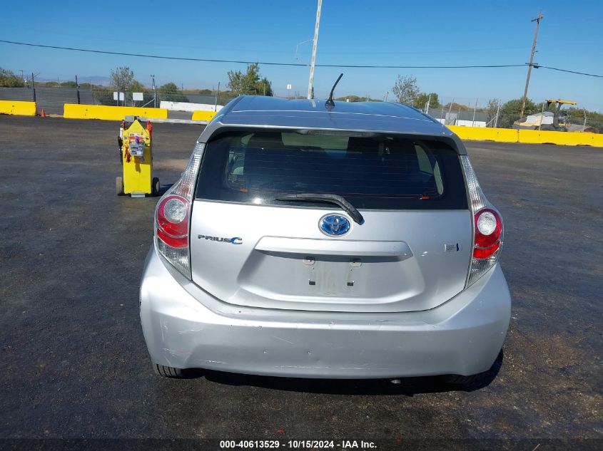 2012 Toyota Prius C One VIN: JTDKDTB38C1519253 Lot: 40613529