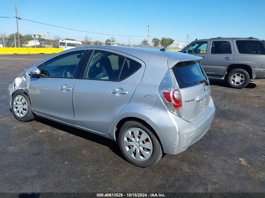 2012 Toyota Prius C One VIN: JTDKDTB38C1519253 Lot: 40613529