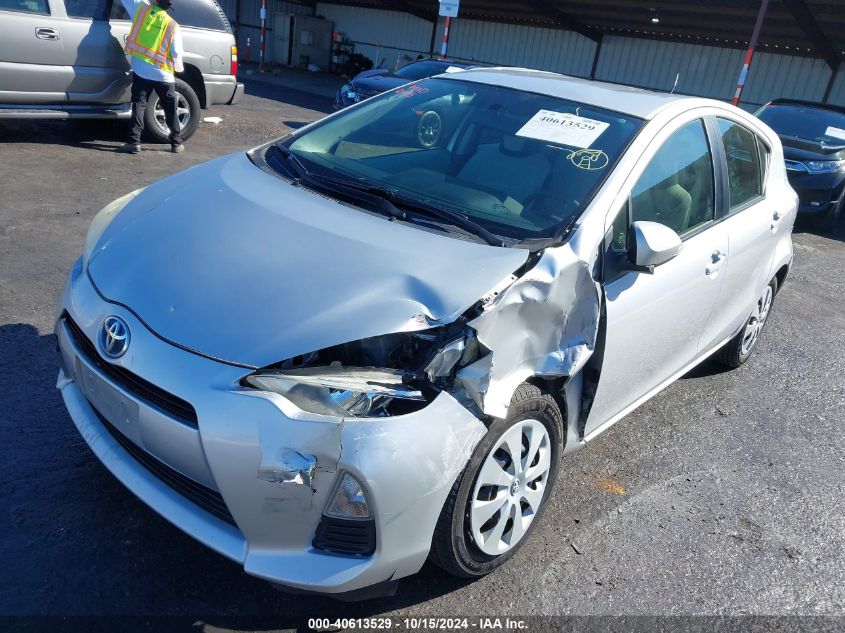 2012 Toyota Prius C One VIN: JTDKDTB38C1519253 Lot: 40613529