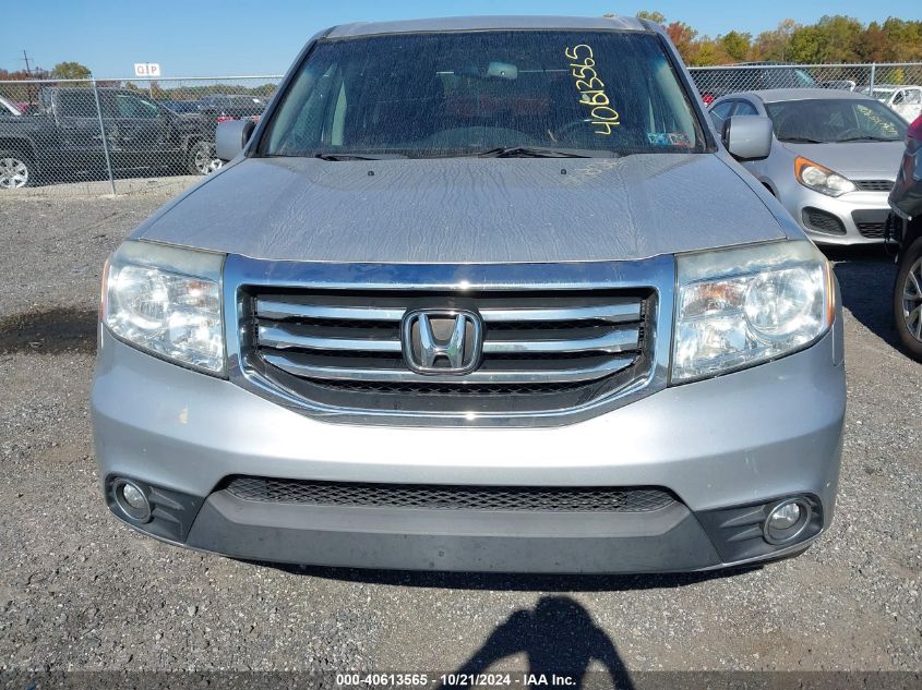 2013 Honda Pilot Ex-L VIN: 5FNYF4H58DB049401 Lot: 40613565