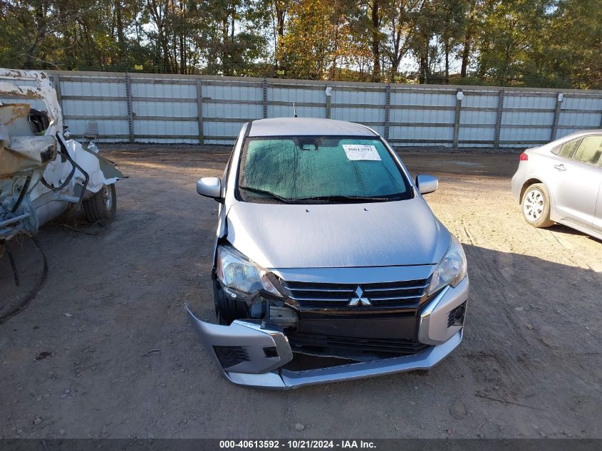 2021 Mitsubishi Mirage Es/Le/Carbonite Edition VIN: ML32AUHJ6MH002551 Lot: 40613592